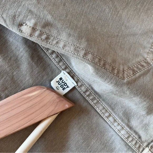 Rudy Jude Utility Jacket Brown M - Picture 6 of 10